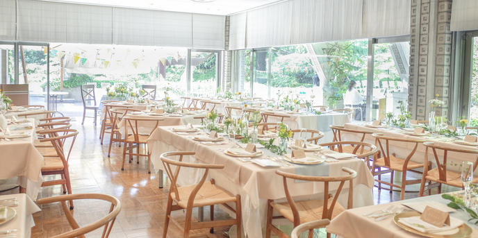 世田谷美術館レストラン ル・ジャルダン セレモニースペース(“森に囲まれたレストランウェディング”)画像 1