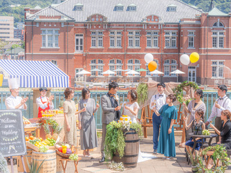 プレミアホテル門司港(旧 門司港ホテル) 開放感と光あふれるテラスパーティ画像 2-1