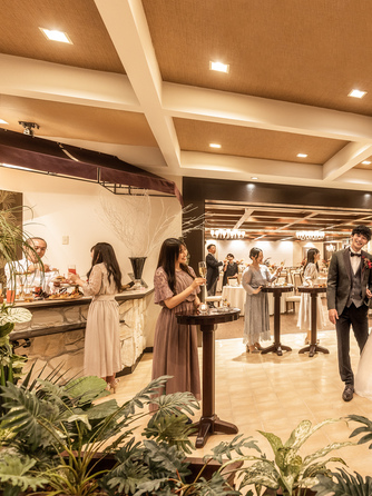 マリエールWILL高崎 バリをイメージしたワンフロア貸し切り会場画像 1-1