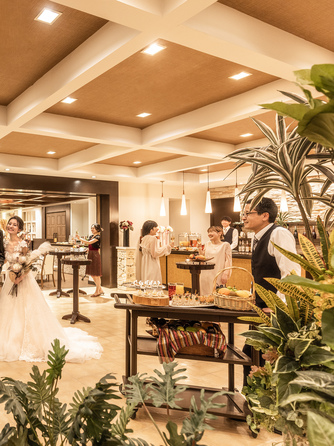 マリエールWILL高崎 バリをイメージしたワンフロア貸し切り会場画像 1-2