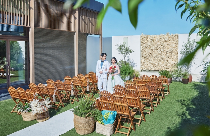 アマンダンテラス(AMANDAN TERRACE) セレモニースペース(ガーデンチャペル)画像 1