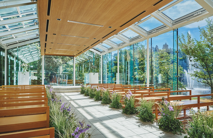 AMANDAN VILLA(アマンダンヴィラ) チャペル(クリスタルチャペル)画像 1