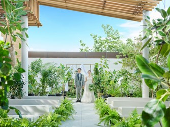 グレイスヒル・オーシャンテラス セレモニースペース(開放感抜群の森テラス)画像 2-3