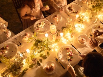 アクアデヴュー佐賀スィートテラス ナイトウェディング画像 2-2