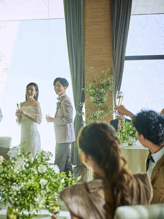 アクアデヴュー佐賀スィートテラス 披露宴会場:シンシア画像 1-2