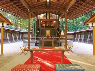 桜鶴苑(おうかくえん) 神社(歴史ある神社での神前式)画像 2-2