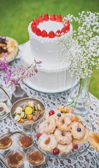 神戸北野サッスーン邸 ガーデンで叶うデザートビュッフェスタイル画像 2-1