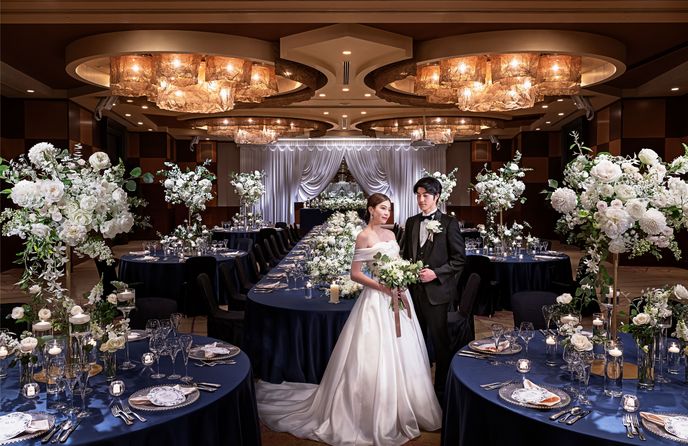 ANAクラウンプラザホテル岡山 ラグジュアリーな祝宴を演出*Ballroom曲水画像 1