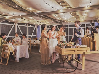 The Secret Home (ザ シークレットホーム) 外国映画に出てくる様なナイトウェディング画像 2-2