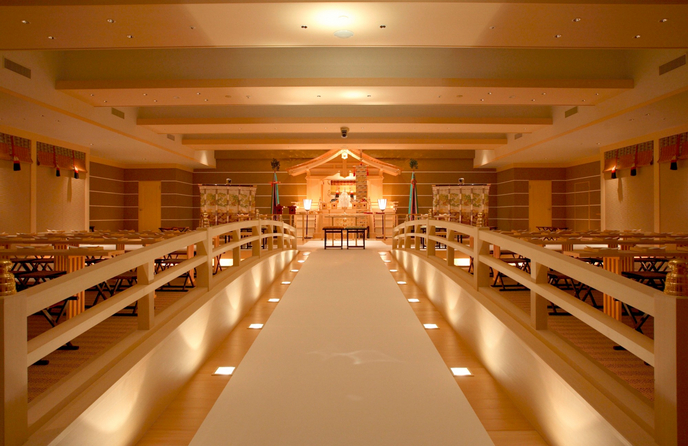 八芳園 料亭 壺中庵 神殿(館内神殿)画像 1