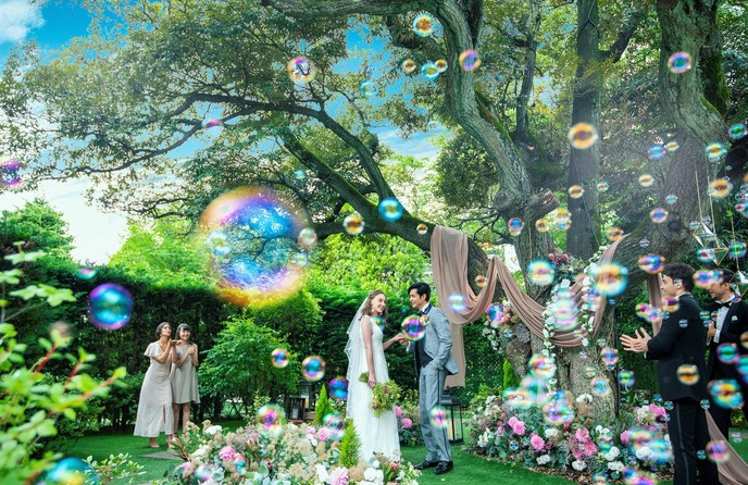 ルーデンス立川ウエディングガーデン 演出1画像 1