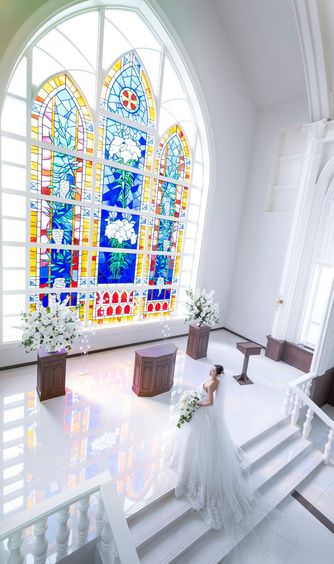 迎賓館シェーナ~PARTIR KYOTO~ チャペル(天井高12Mの独立型本格大聖堂)画像 2-1