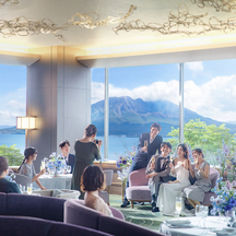SHIROYAMA HOTEL kagoshima(城山ホテル鹿児島) セレモニースペース(絶景と静寂の森に包まれ、上質なWEDDINGを)画像 2-2
