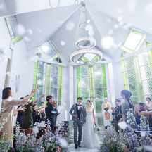 SHIROYAMA HOTEL kagoshima(城山ホテル鹿児島) セレモニースペース(絶景と静寂の森に包まれ、上質なWEDDINGを)画像 1-3