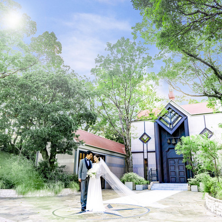 SHIROYAMA HOTEL kagoshima(城山ホテル鹿児島) セレモニースペース(絶景と静寂の森に包まれ、上質なWEDDINGを)画像 1-1