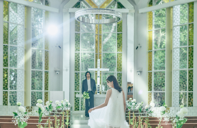 BESPOKE WEDDING by SHIROYAMA セレモニースペース(決まった進行にとらわれない自由なパーティ)画像 1