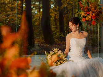 ANELLI 軽井沢(アネーリ 軽井沢) チャペル(紅葉のガラス張りチャペル)画像 2-3