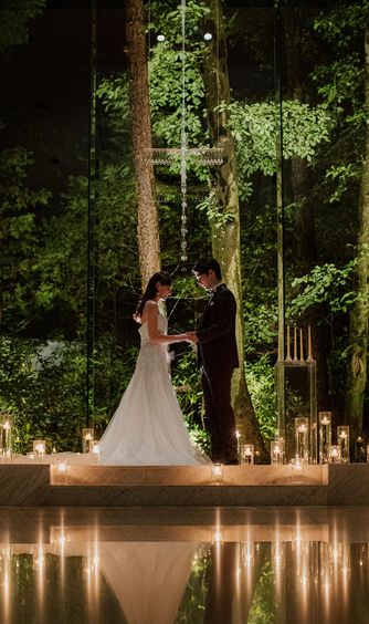 ANELLI 軽井沢(アネーリ 軽井沢) チャペル(幻想的な森のナイトウェディング)画像 2-1