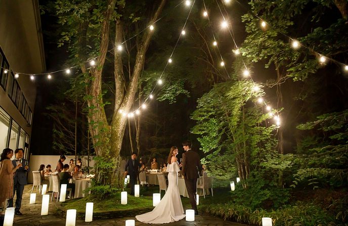 ANELLI 軽井沢(アネーリ 軽井沢) 会場併設のプライベートガーデン画像 1