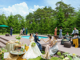 軽井沢プリンスホテル フォレスターナ軽井沢 ブリンシュ 最大80名(庭・プール)画像 2-1