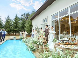 軽井沢プリンスホテル フォレスターナ軽井沢 デリシュタール 最大64名(庭・プール)画像 2-3