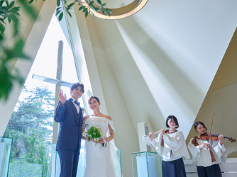 軽井沢プリンスホテル フォレスターナ軽井沢 チャペル(軽井沢 風の教会 ブラーサビアンカ)画像 2-2