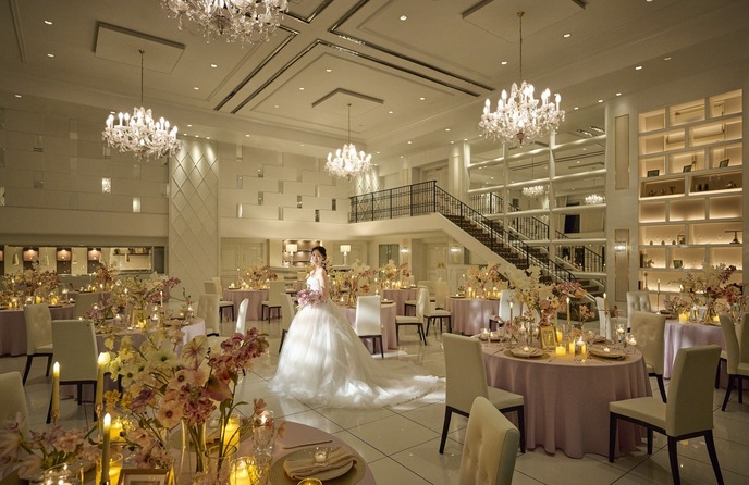 ララシャンス 博多の森 【ナイトウエディング】幻想的な空間に画像 1