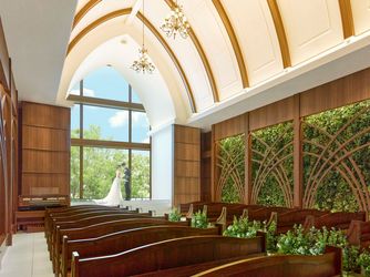 キャナルサイド　ララシャンス チャペル(自然光差し込む森の教会「サンタムール」)画像 2-3