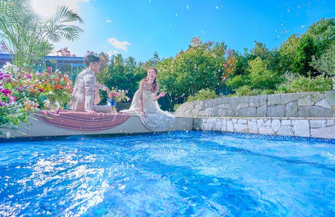 プレジール迎賓館 庭園画像 1