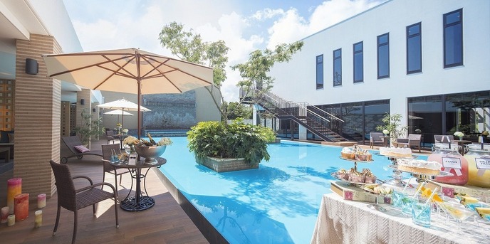 ララシャンス いわき 庭園画像 1