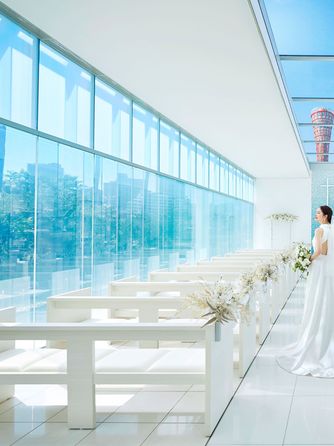 神戸メリケンパークオリエンタルホテル チャペル(青空とポートタワーが圧巻【アクアホール】)画像 1-1