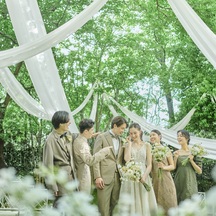 赤坂 アプローズスクエア迎賓館 セレモニースペース(ガーデン人前式~エクラ・ド・ナチュール~)画像 2-2