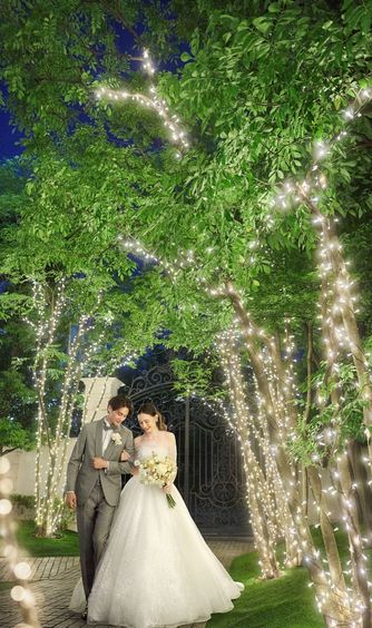 赤坂 アプローズスクエア迎賓館 ドラマティックなナイトウエディング画像 2-1