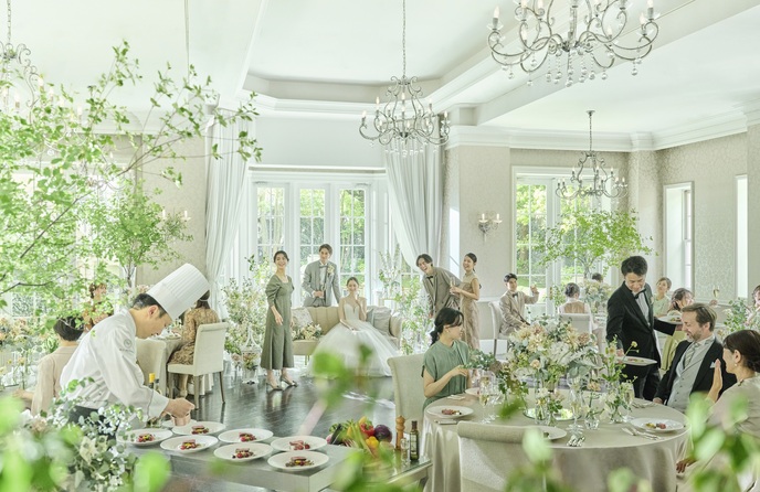 赤坂 アプローズスクエア迎賓館 パーティー会場は360度フォトジェニック画像 1