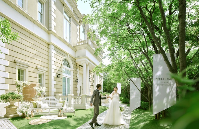 赤坂 アプローズスクエア迎賓館 駅直結ガーデン付一軒家貸切ウェディング画像 1