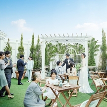 東京アフロディテ セレモニースペース(ルーフトップガーデンでアフターセレモニー)画像 2-3