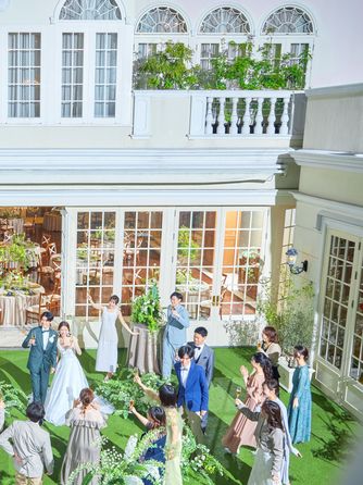 星ヶ丘迎賓館 アートグレイスクラブ コートヤードテラス画像 1-2