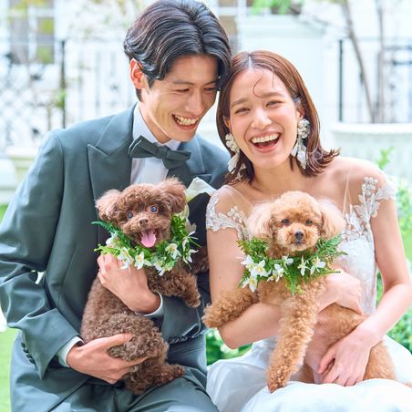 星ヶ丘迎賓館 アートグレイスクラブ ドッグウエディング/ウエディングレポート画像 1-1