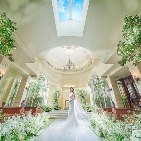 星ヶ丘迎賓館 アートグレイスクラブ チャペル("美しい緑"と"優しい光"に包まれた教会)画像 2-1