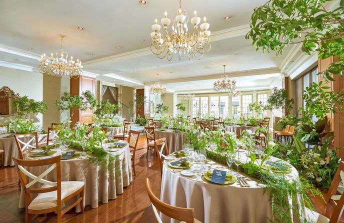 星ヶ丘迎賓館 アートグレイスクラブ コートヤード(パーティー会場)画像 1