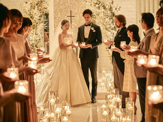 アプローズスクエア 東京迎賓館 チャペル(クリスタルチャペル(キャンドルコーデ))画像 2-1