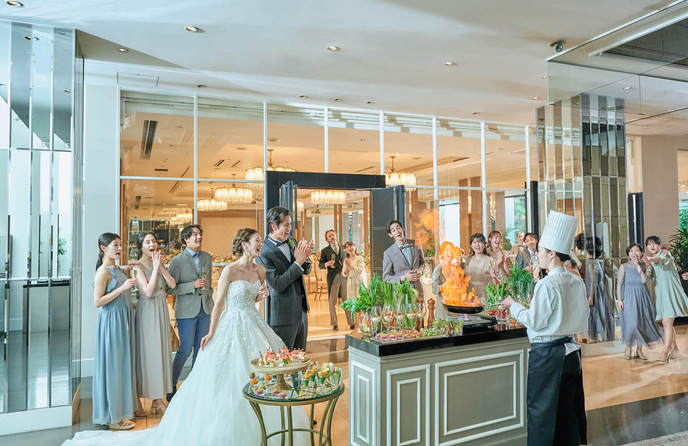 アプローズスクエア 東京迎賓館 グランメゾン(料理演出『シェフズバー』)画像 1