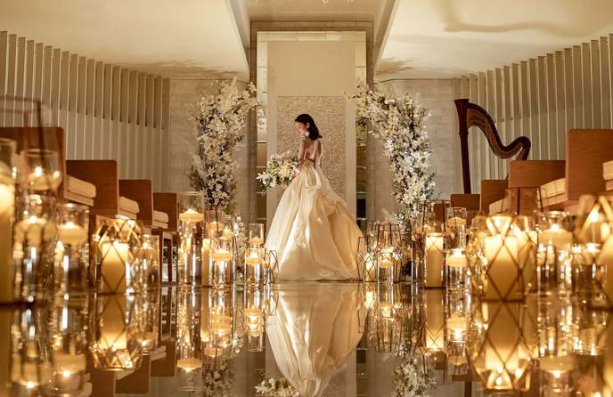 アプローズスクエア 東京迎賓館 チャペル(クリスタルチャペル(キャンドルコーデ))画像 1