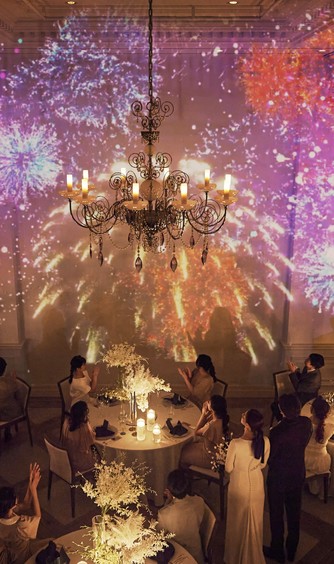 セントグレースヴィラ 新演出プロジェクションマッピング画像 2-1