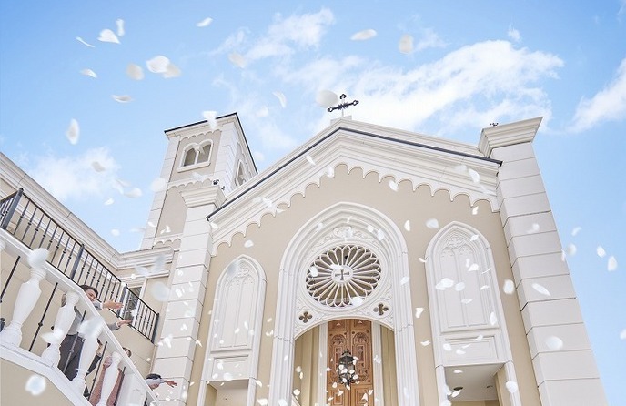 セントグレースヴィラ セレモニースペース(大階段でのフラワーシャワーで幸せな時間を)画像 1