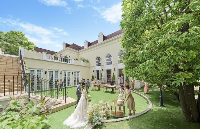 アートグレイス ウエディングシャトー プロヴァンス邸/ガーデン画像 1