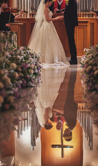 横浜ベイシェラトン ホテル&タワーズ チャペル(光が差し込む【チャペルウエディング】)画像 2-1