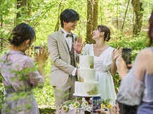 旧軽井沢礼拝堂 旧軽井沢ホテル音羽ノ森 チャペル(軽井沢らしい自然の中で森のチャペル挙式)画像 2-3