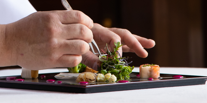 国指定重要文化財 旧松本邸(THE INDUSTRY CLUB OF WEST JAPAN) 料理・ケーキ2画像 2