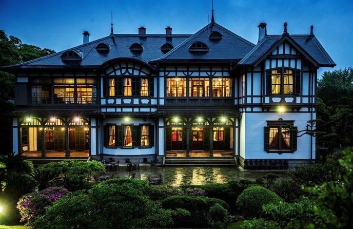 国指定重要文化財 旧松本邸(THE INDUSTRY CLUB OF WEST JAPAN) 外観画像 1